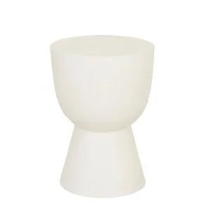 Granada Goblet Side Table - White Fleck by null, a Tables for sale on Style Sourcebook