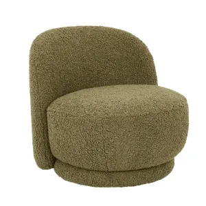 Ina Occasional Chair - Moss Sherpa by null, a Chairs for sale on Style Sourcebook