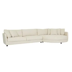 Hugo Tonda Left Chaise Set - Noyack Salt by null, a Sofas for sale on Style Sourcebook
