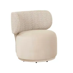 Tilda Occasional Chair - Sugar Velvet - Tundra Speckle by null, a Chairs for sale on Style Sourcebook