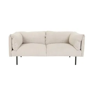 Felix Fold 2 Seater Sofa - Windy Grey by null, a Sofas for sale on Style Sourcebook