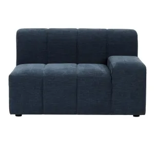 Juno Channel 1 Seater Right Arm Sofa - Copeland Ink by null, a Sofas for sale on Style Sourcebook