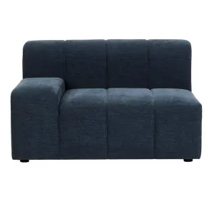 Juno Channel 1 Seater Right Arm Sofa - Copeland Ink by null, a Sofas for sale on Style Sourcebook