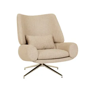 Rowan Occasional Chair - Fawn - Silver by null, a Chairs for sale on Style Sourcebook