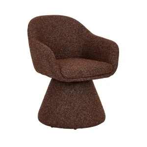 Paula Swivel Dining Armchair - Russet by null, a Chairs for sale on Style Sourcebook