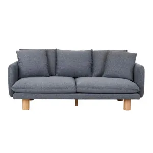 Vittoria Elliot 3 Seater Sofa - Prussian - Natural Ash Veneer by null, a Sofas for sale on Style Sourcebook