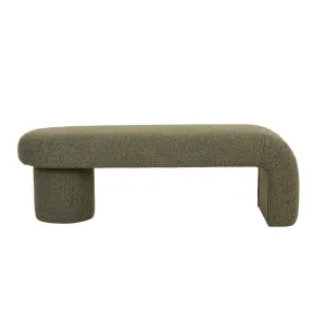 Margot Bench Seat - Moss Tweed by null, a Benches for sale on Style Sourcebook