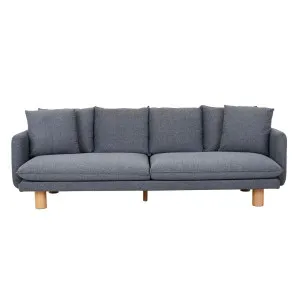 Vittoria Elliot 4 Seater Sofa - Prussian - Natural Ash Veneer by null, a Sofas for sale on Style Sourcebook