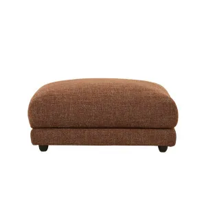 Felix Crest Ottoman - Auburn Weave by null, a Ottomans for sale on Style Sourcebook