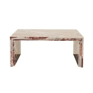 Ponte Coffee Table - Monica Red Marble by null, a Coffee Table for sale on Style Sourcebook