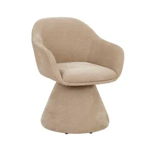 Paula Swivel Dining Armchair - Parchment by null, a Chairs for sale on Style Sourcebook