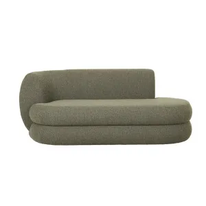 Vera Daybed Left Arm - Moss Tweed by null, a Outdoor Sunbeds & Daybeds for sale on Style Sourcebook
