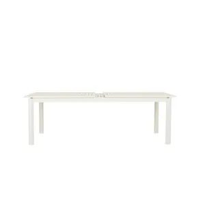 Pier Linear Extension Dining Table - White by null, a Tables for sale on Style Sourcebook