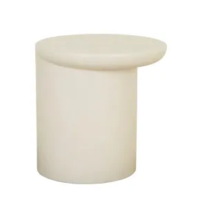Petra Sphere Side Table - Ivory by null, a Tables for sale on Style Sourcebook
