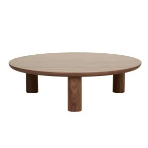 Seb Round Coffee Table - WALNUT by null, a Coffee Table for sale on Style Sourcebook