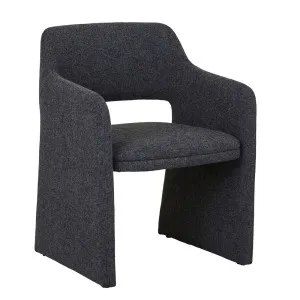 Joanna Dining Armchair - Blueberry Speckle by null, a Chairs for sale on Style Sourcebook