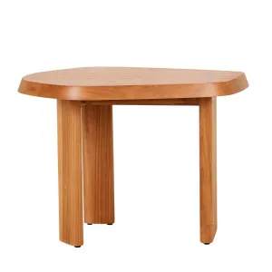Trove Pebble Side Table - Natural Teak by null, a Side Table for sale on Style Sourcebook