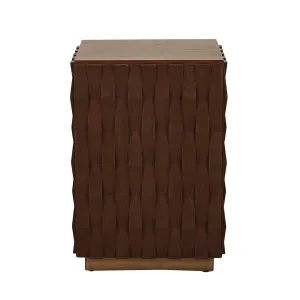 Trove Brick Side Table - Chestnut by null, a Side Table for sale on Style Sourcebook