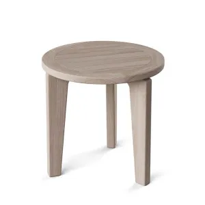 Montana Round Side Table - Aged Teak by null, a Tables for sale on Style Sourcebook