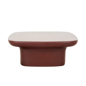 Petra Bend Coffee Table - Burgundy Glaze by null, a Tables for sale on Style Sourcebook