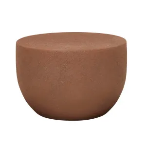 Granada Drum Side Table - Brique by null, a Tables for sale on Style Sourcebook