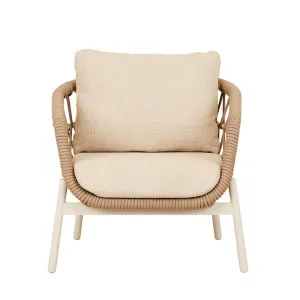 Portsea Cruise Sofa Chair - Natural - Natural Weave by null, a Outdoor Chairs for sale on Style Sourcebook