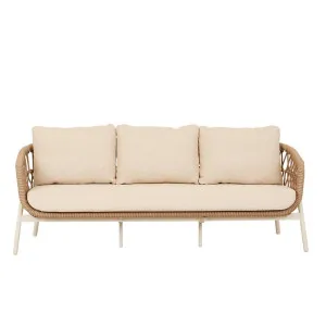 Portsea Cruise 3 Seater Sofa - Natural - Natural Weave by null, a Outdoor Sofas for sale on Style Sourcebook