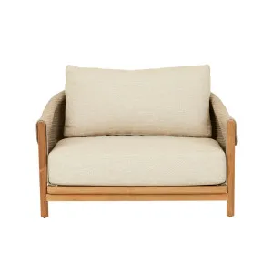 Grao Sofa Chair - Beige - Beige Rope by GlobeWest, a Outdoor Sofas for sale on Style Sourcebook