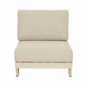 Valencia Rope 2 Seater Left Arm Sofa - Natural - Sand by null, a Outdoor Sofas for sale on Style Sourcebook