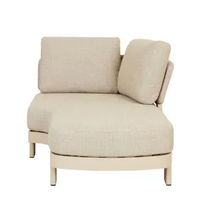 Valencia Rope 2 Seater Left Arm Sofa - Natural - Sand by null, a Outdoor Sofas for sale on Style Sourcebook