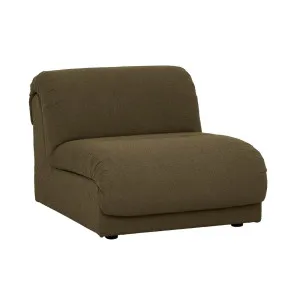 Juno Sierra 1 Seater Centre Sofa - Deep Olive by null, a Sofas for sale on Style Sourcebook