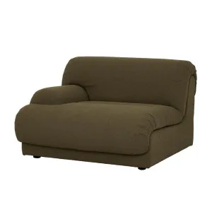 Juno Sierra 1 Seater Centre Sofa - Deep Olive by null, a Sofas for sale on Style Sourcebook