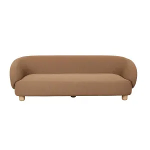 Flo 3 Seater Sofa - Teddy - Natural Ash by null, a Sofas for sale on Style Sourcebook