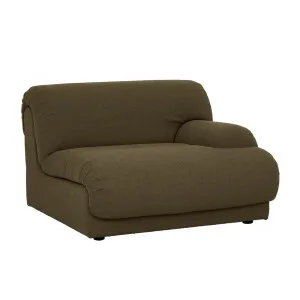 Juno Sierra 1 Seater Centre Sofa - Deep Olive by null, a Sofas for sale on Style Sourcebook