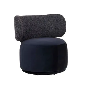 Tilda Occasional Chair - Nightfall - Midnight Velvet by null, a Chairs for sale on Style Sourcebook