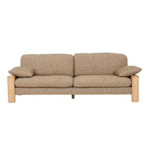 Hugo Remy 3 Seater Sofa - Sand Speckle - Natural Ash Veneer by null, a Sofas for sale on Style Sourcebook