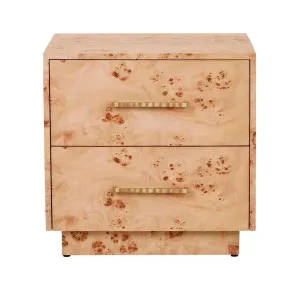 Trove Burl Bedside - Light Burl by null, a Bedside Tables for sale on Style Sourcebook