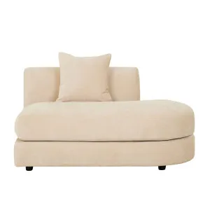 Madrid Curve Left Chaise Sofa - Soft Wheat by null, a Sofas for sale on Style Sourcebook