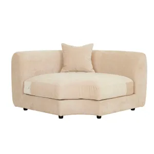 Madrid Curve Left Chaise Sofa - Soft Wheat by null, a Sofas for sale on Style Sourcebook