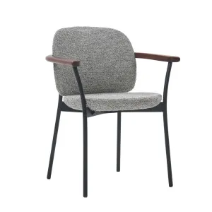 Natadora Solace Dining Arm Chair - Static - Smoked Oak by null, a Chairs for sale on Style Sourcebook
