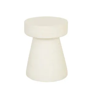 Granada Cork Side Table - White Fleck by null, a Tables for sale on Style Sourcebook