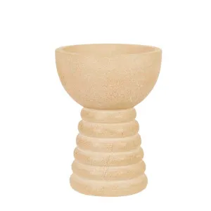 Rufus Column Goblet Bowl - Matt Butterscotch by null, a Decorative Plates & Bowls for sale on Style Sourcebook