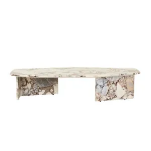 Atlas Shift Coffee Table - Natural Ocean Marble by null, a Coffee Table for sale on Style Sourcebook
