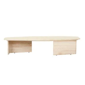 Atlas Shift Coffee Table - Natural Travertine by null, a Coffee Table for sale on Style Sourcebook