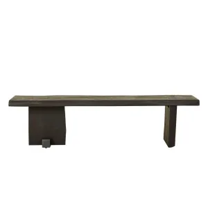 Vista Bench Seat - Black Acacia by null, a Benches for sale on Style Sourcebook