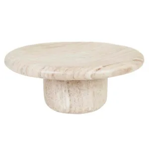 Rufus Indra Footed Shallow Bowl - Oat Marble by null, a Decorative Plates & Bowls for sale on Style Sourcebook