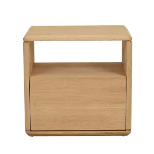 Henry Bedside - Satin Oak by null, a Bedside Tables for sale on Style Sourcebook