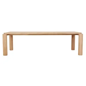 Flint Dining Table - Satin Oak by null, a Dining Tables for sale on Style Sourcebook