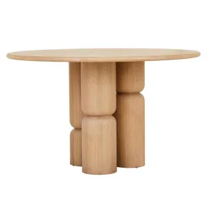 Hayes Dining Table - Satin Oak by null, a Dining Tables for sale on Style Sourcebook