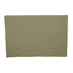 Vittoria Slip Cover Bedhead - Eames Olive by null, a Bed Heads for sale on Style Sourcebook
